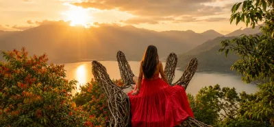Wanagiri Hidden Hills Bali: Swing Views Over Twin Lakes