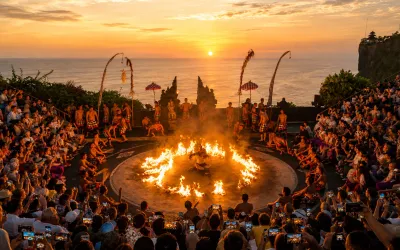 The Magical Uluwatu Kecak Fire Dance: Bali's Best Sunset Show