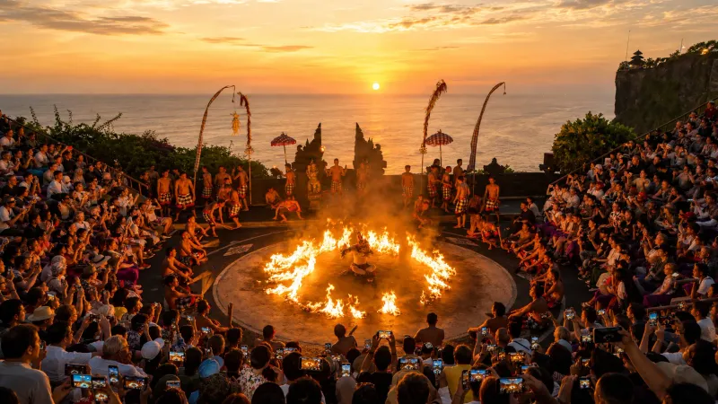 The Magical Uluwatu Kecak Fire Dance: Bali's Best Sunset Show